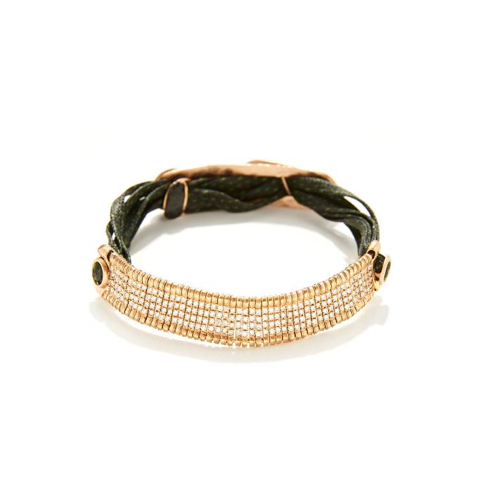 Black Barrette Bridge Bracelet